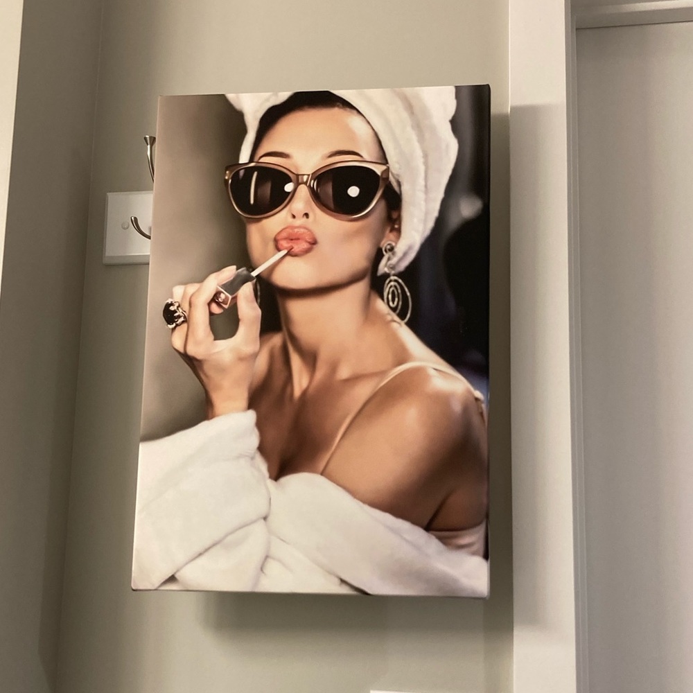 Audrey Hepburn Wall Art Canvas